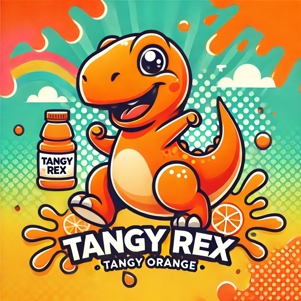 Tangy Rex Gummies - Orange Flavor